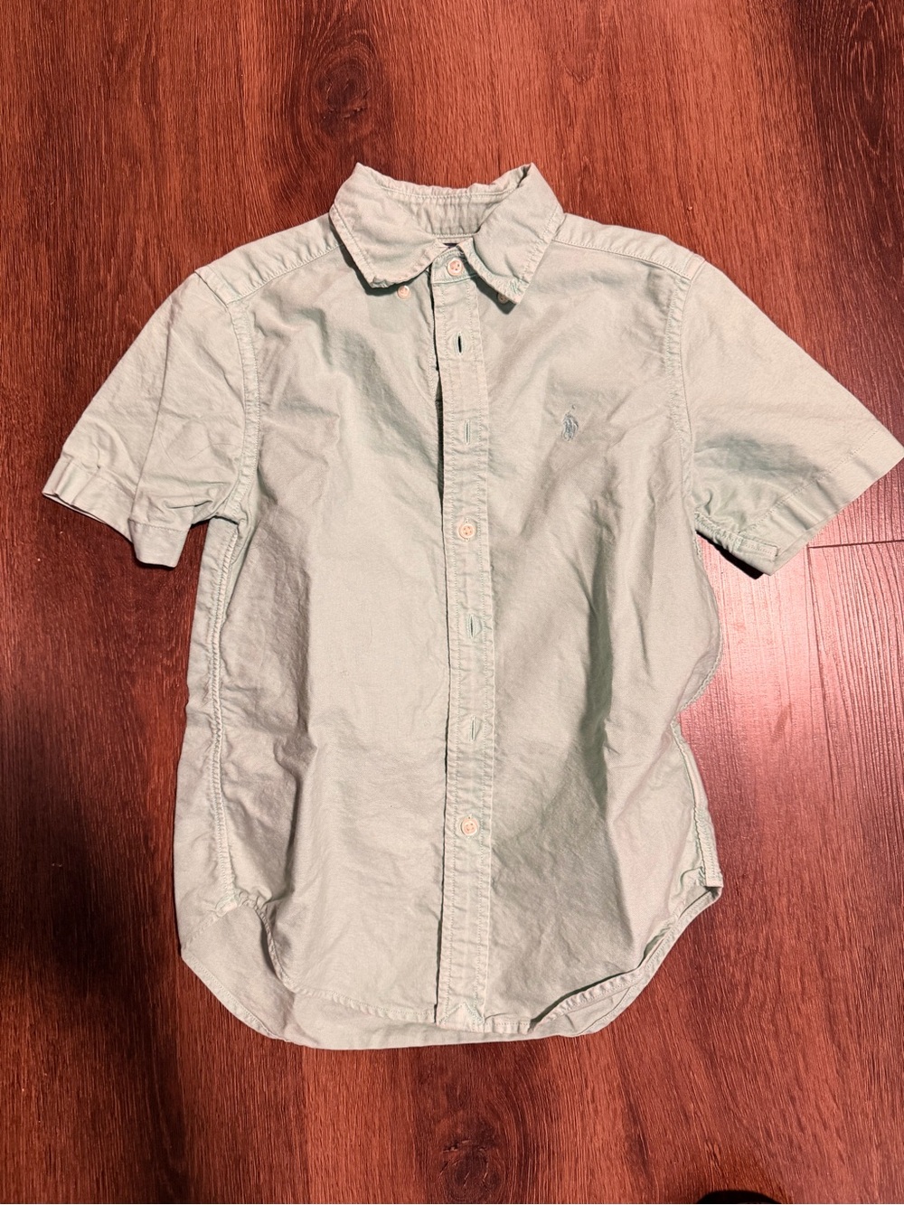 Polo by Ralph Lauren Light Mint Short-Sleeve Button-Down Shirt